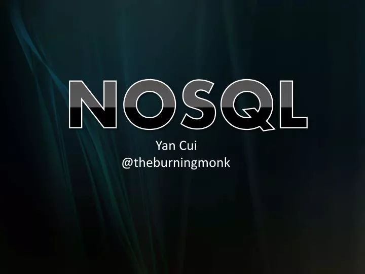 nosql