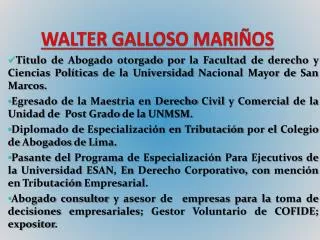 walter galloso mari os