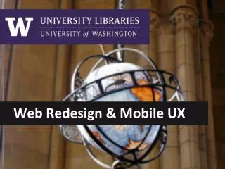 Web Redesign &amp; Mobile UX
