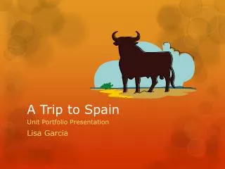 A Trip to Spain