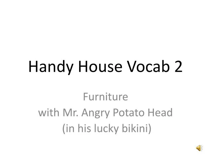 handy house vocab 2