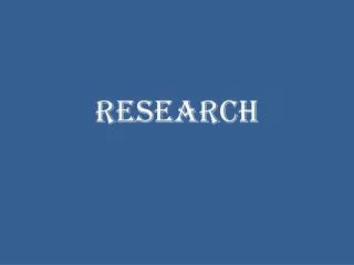 research