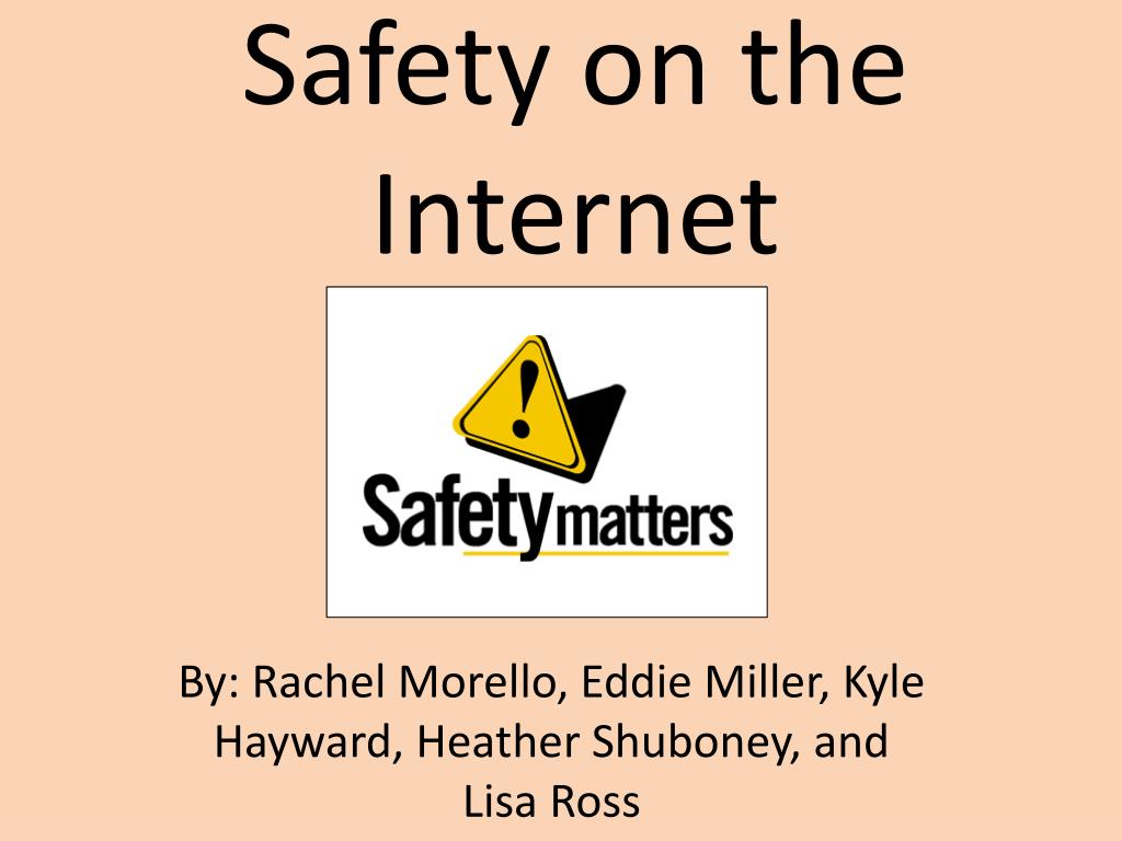 PPT - Safety on the Internet PowerPoint Presentation, free download ...