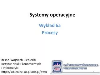 Systemy operacyjne