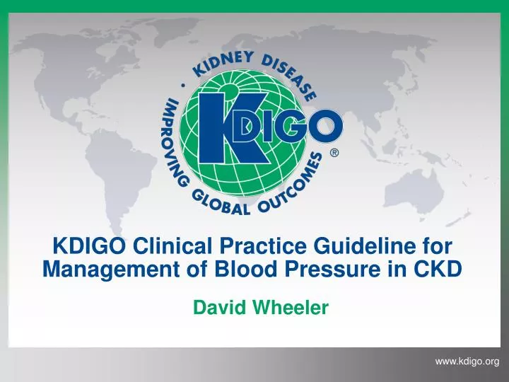 kdigo clinical practice guideline for management of blood pressure in ckd