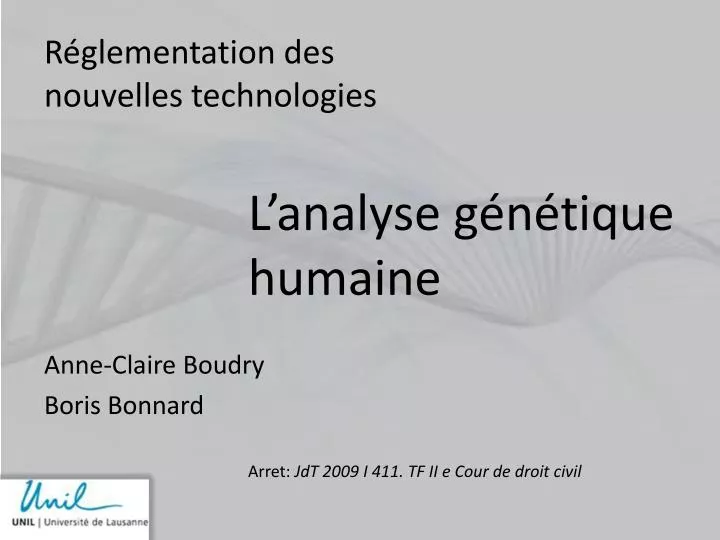 r glementation des nouvelles technologies anne claire boudry boris bonnard