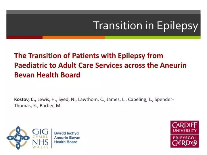 transition in epilepsy