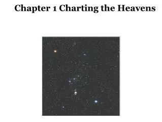 Chapter 1 Charting the Heavens