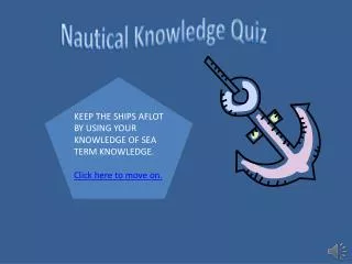 Nautical Knowledge Quiz
