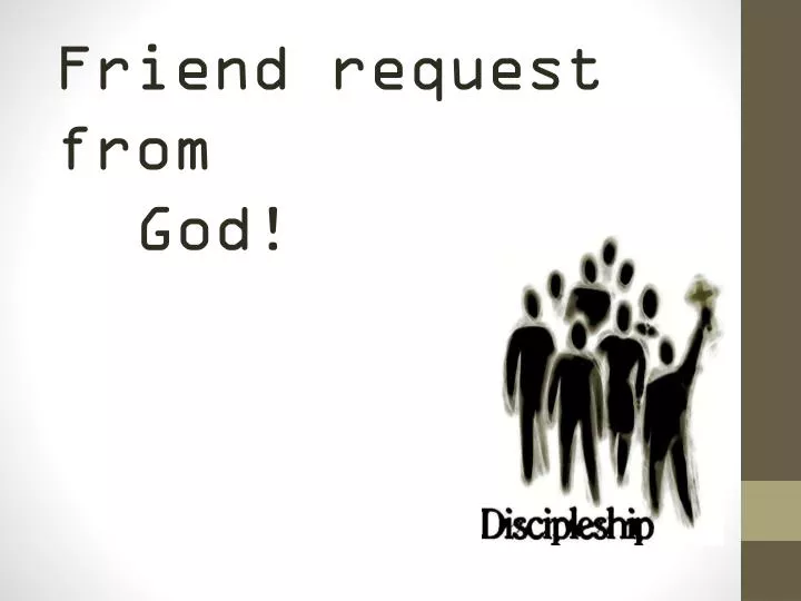 friend request from god