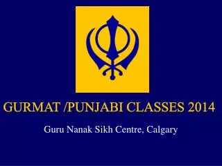 Guru Nanak Sikh Centre, Calgary