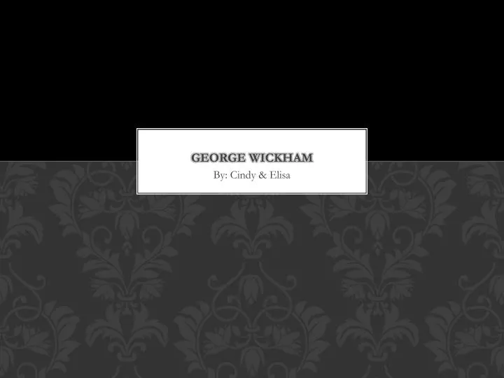 george wickham