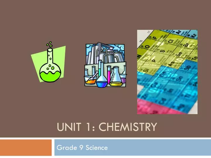 unit 1 chemistry