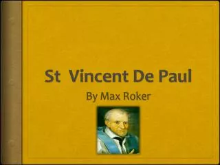 st vincent de paul