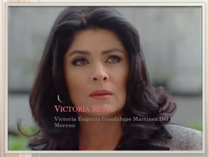 victoria ruffo