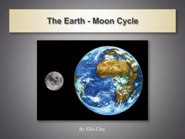 the earth moon cycle