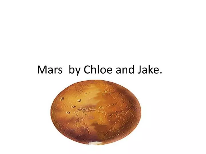 mars by chloe and jake