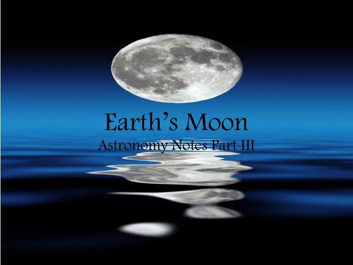 earth s moon