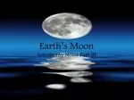 Earth’s Moon - slide 1