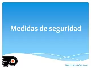 medidas de seguridad