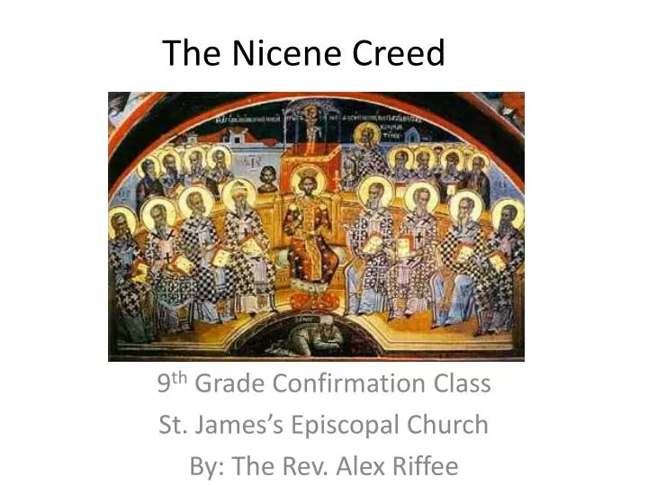 the nicene creed