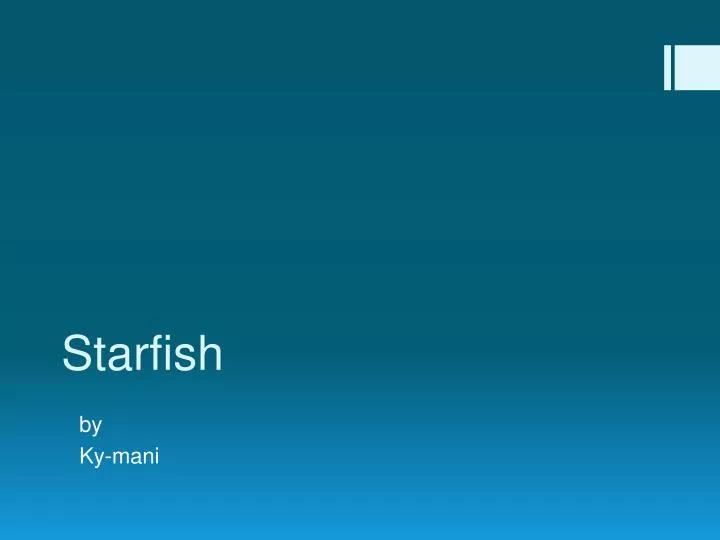 s tarfish