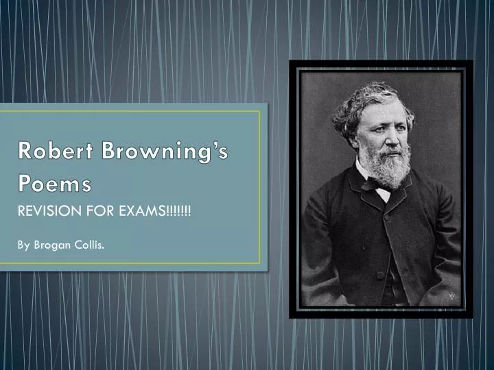 robert browning s poems