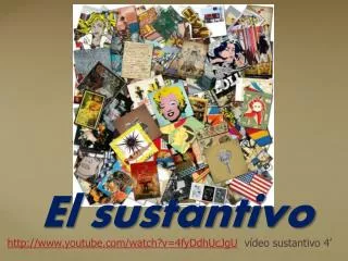 el sustantivo