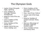 The Olympian Gods - slide 1