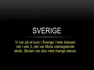 Sverige