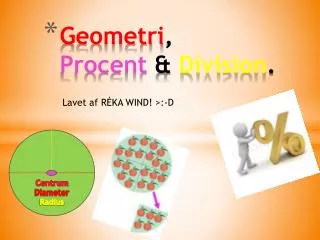 geometri procent division