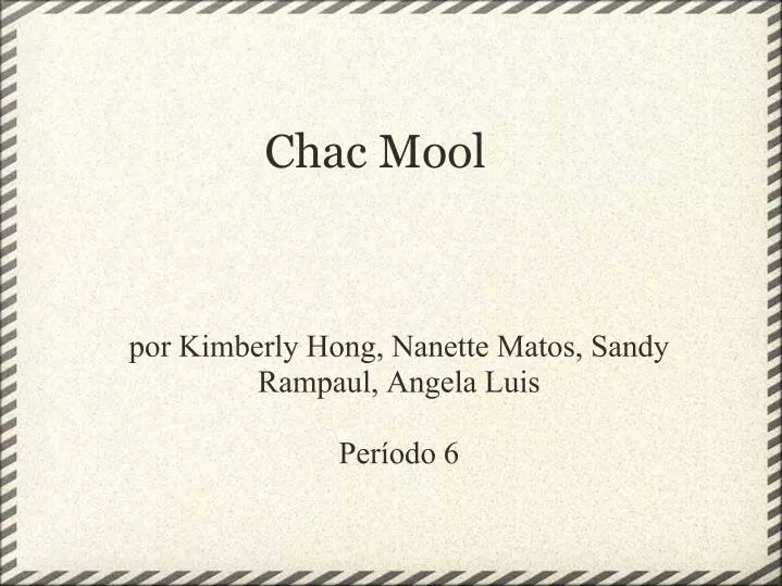 chac mool