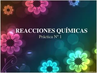 PPT - REACCIONES QUÍMICAS PowerPoint Presentation, Free Download - ID ...