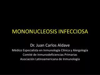 mononucleosis infeccios a