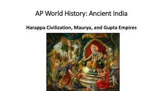 ap world history ancient india