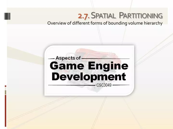 2 7 spatial partitioning