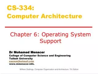 CS-334: Computer Architecture