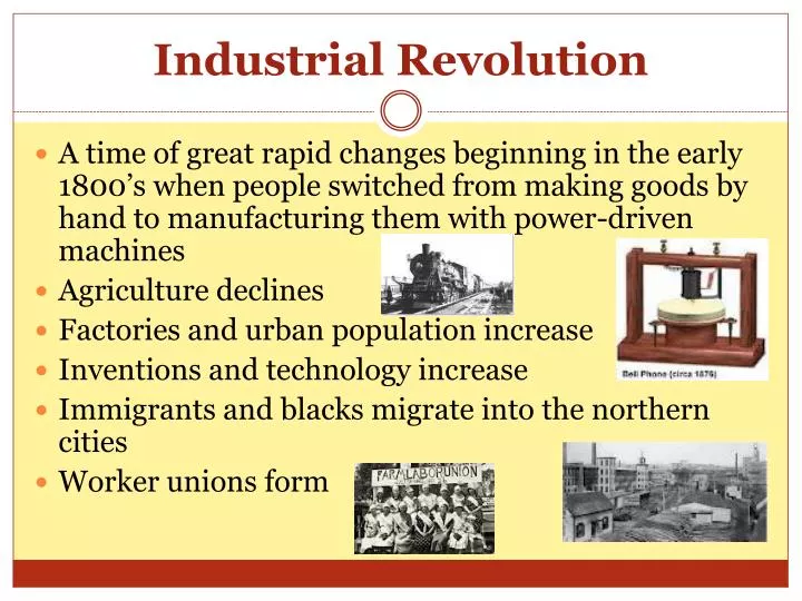 industrial revolution