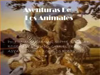 los animales