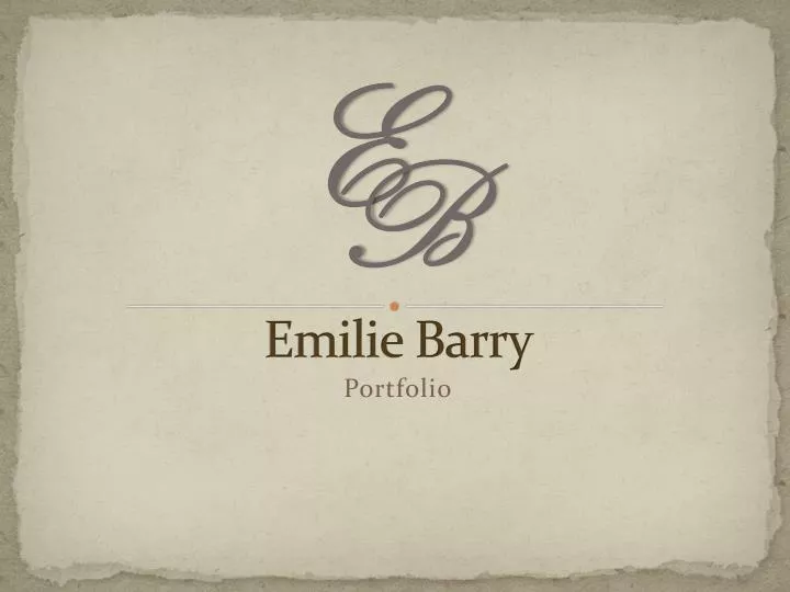 emilie barry