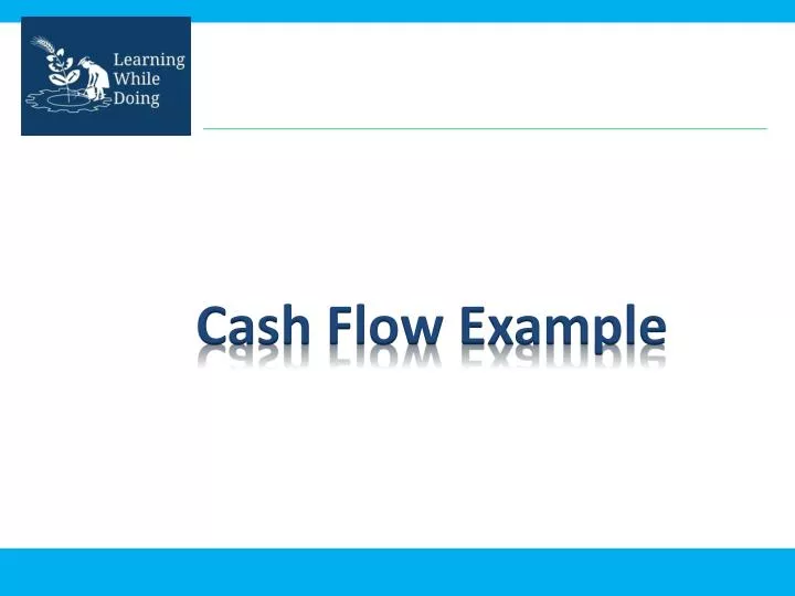 cash flow example