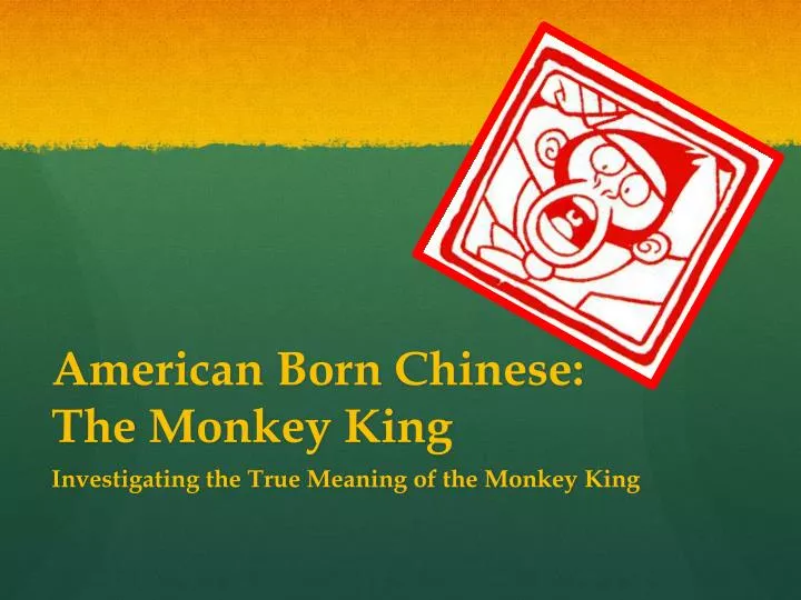 american born chinese the monkey king