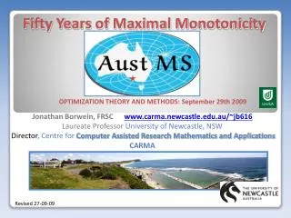 Fifty Years of Maximal Monotonicity