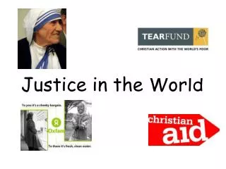 Justice in the World