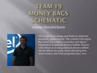Team 19 Money Bags SCHEMATIC