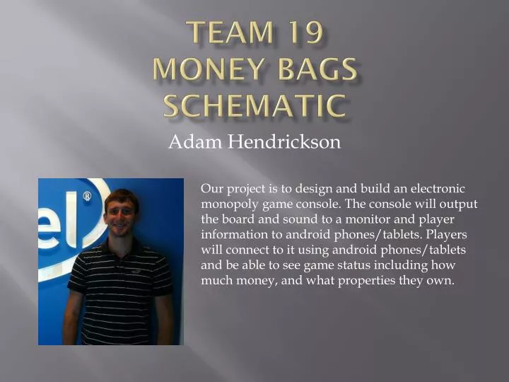 team 19 money bags schematic