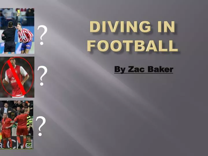 diving in football