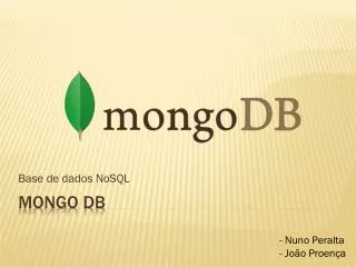 base de dados nosql