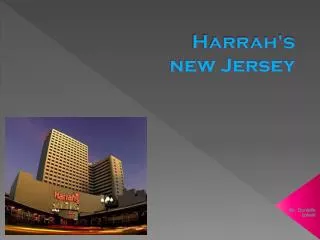 Harrah's new Jersey