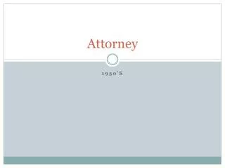 Attorney